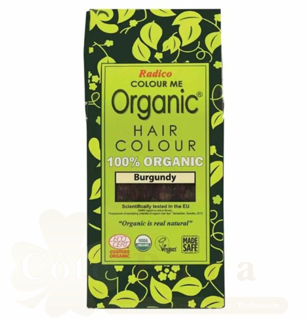 ORGANIC HAIR COLOUR BURGUNDY (BOURGOGNE)