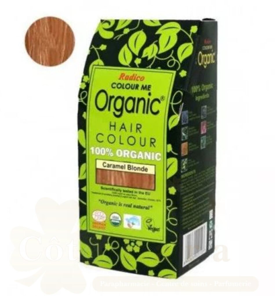 ORGANIC HAIR COLOUR CARAMEL BLOND