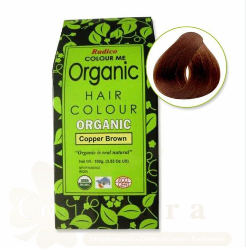 ORGANIC HAIR COLOUR COPPER BROWN