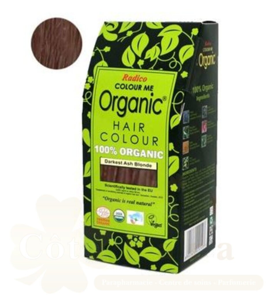 ORGANIC HAIR COLOUR DARKEST ASH BLONDE