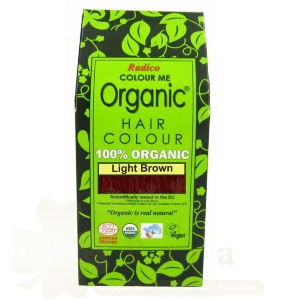 ORGANIC HAIR COLOUR LIGHT BROWN