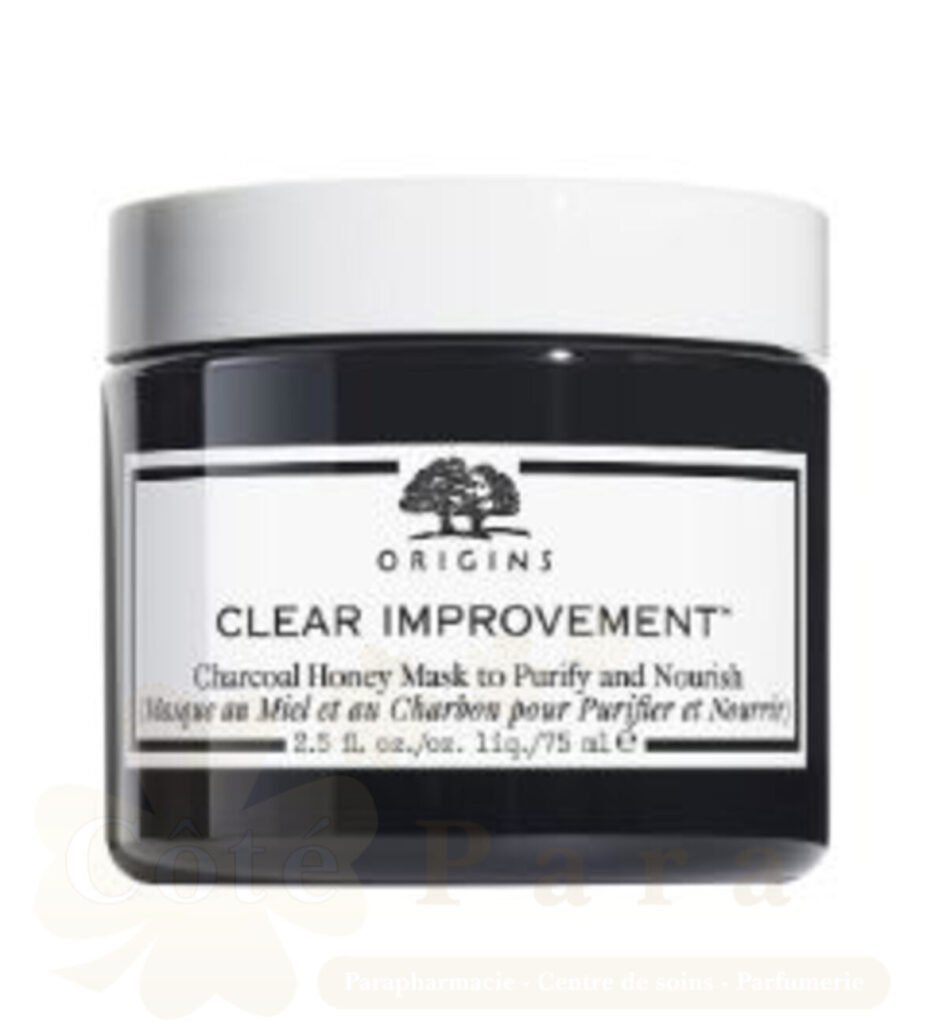 ORIGINS CLEAR IMPROVEMENT™ CHARCOAL HONEY MASK TO PURIFY ANS NOURISH 75 ML