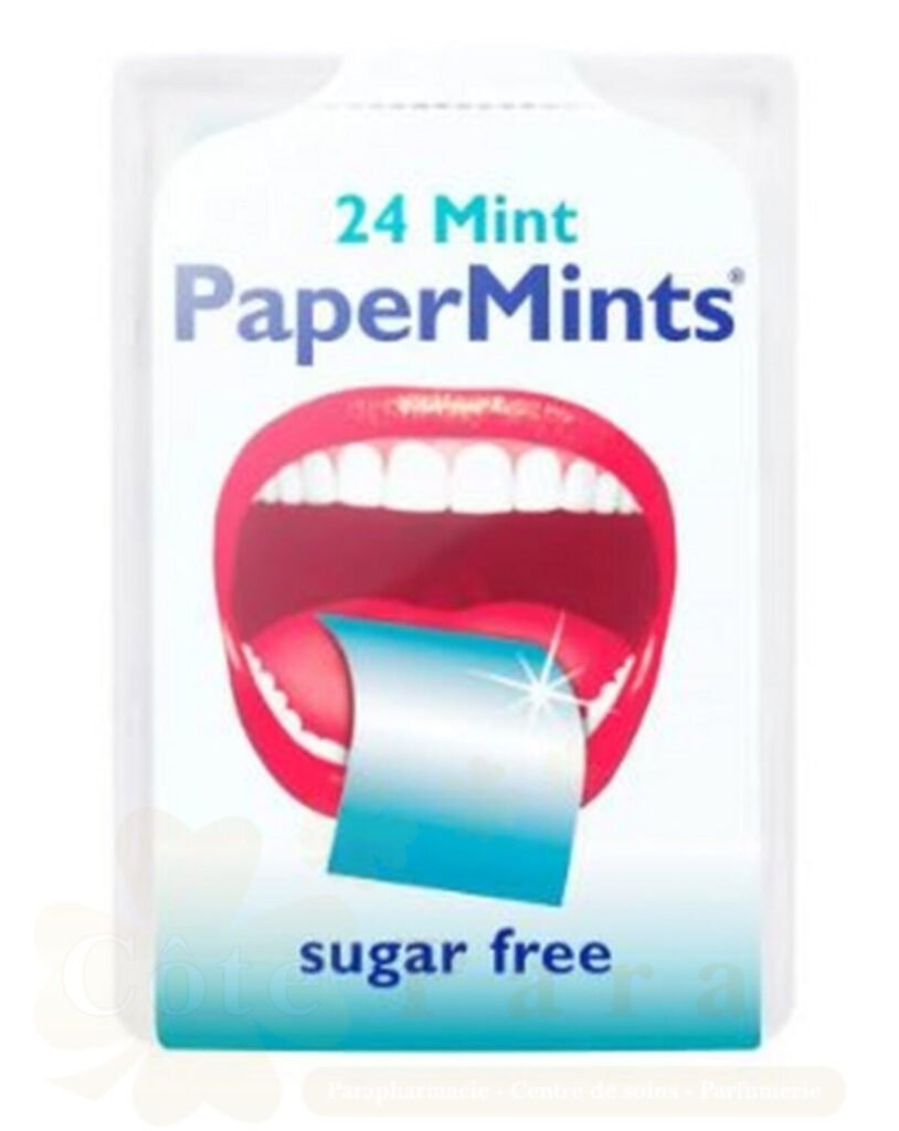 PAPERMINTS FEUILLES DE MENTHE BOITE 24U