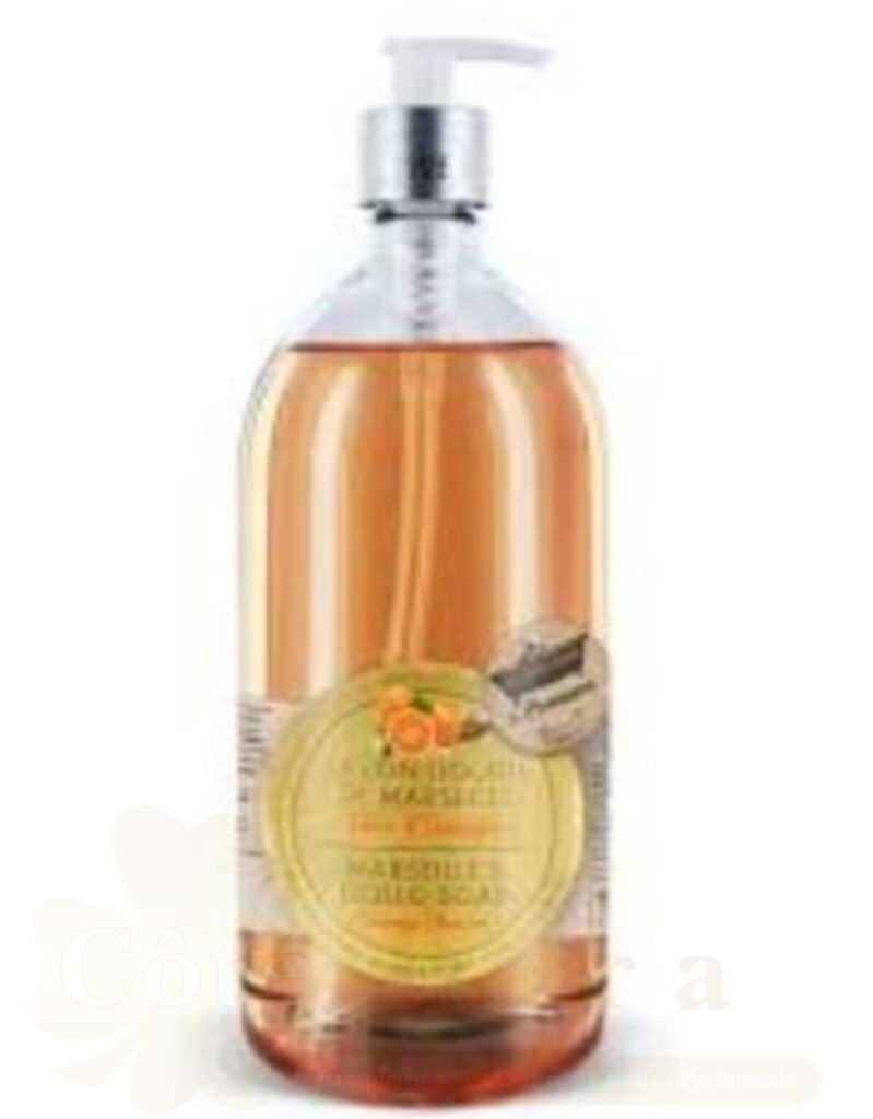 PBP SAVON LIQUIDE DE MARSEILLE FLEUR D'ORANGER 1L