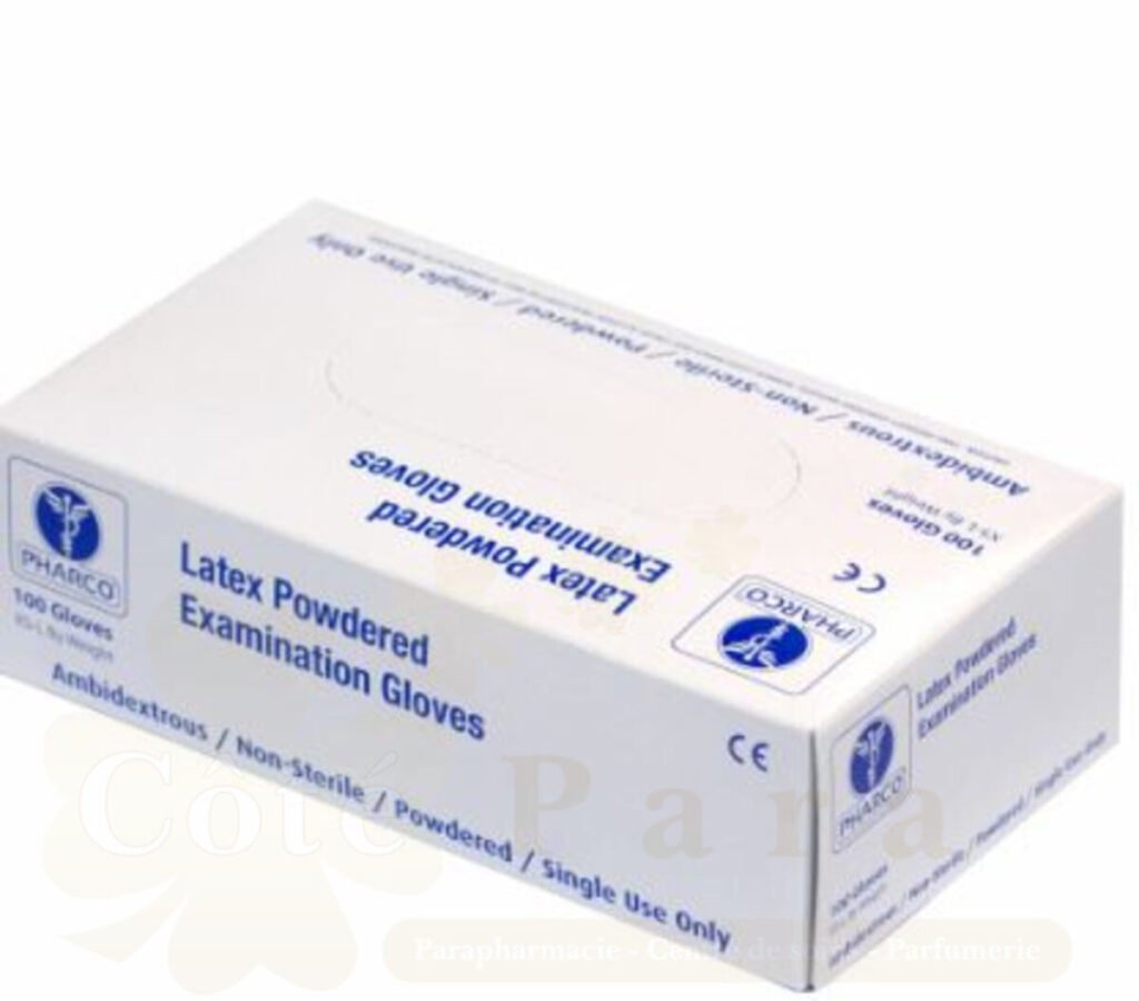 PHARCO GANT D'EXAMENS LATEX MEDIUM