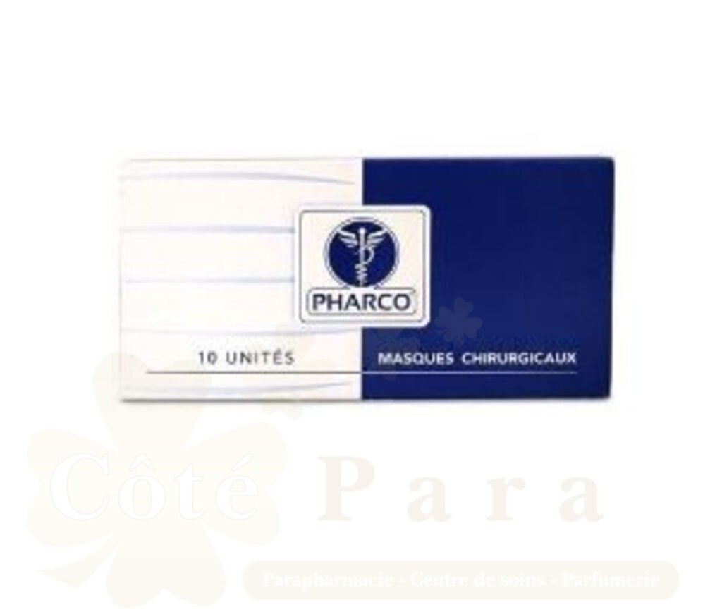 PHARCO MASQUES CHIRURGICAUX 50 UNITES NEW