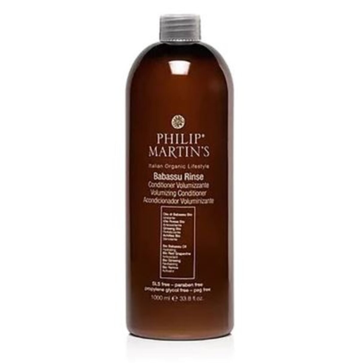 PHILIP MARTIN'S BABASSU RINSE CONDITIONER VOLUMATEUR 1000 ML PHILIP MARTIN'S BABASSU RINSE CONDITIONER VOLUMATEUR 1000 ML