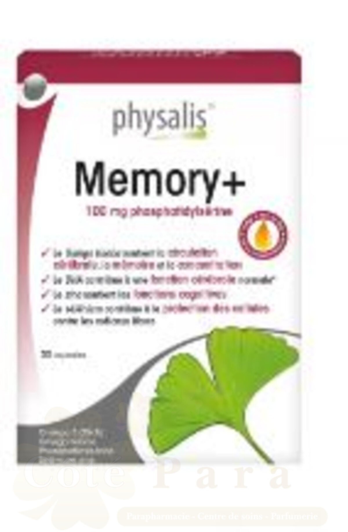 PHYSALIS MEMORY+ 30 COMPRIMES PHYSALIS MEMORY+ 30 COMPRIMES