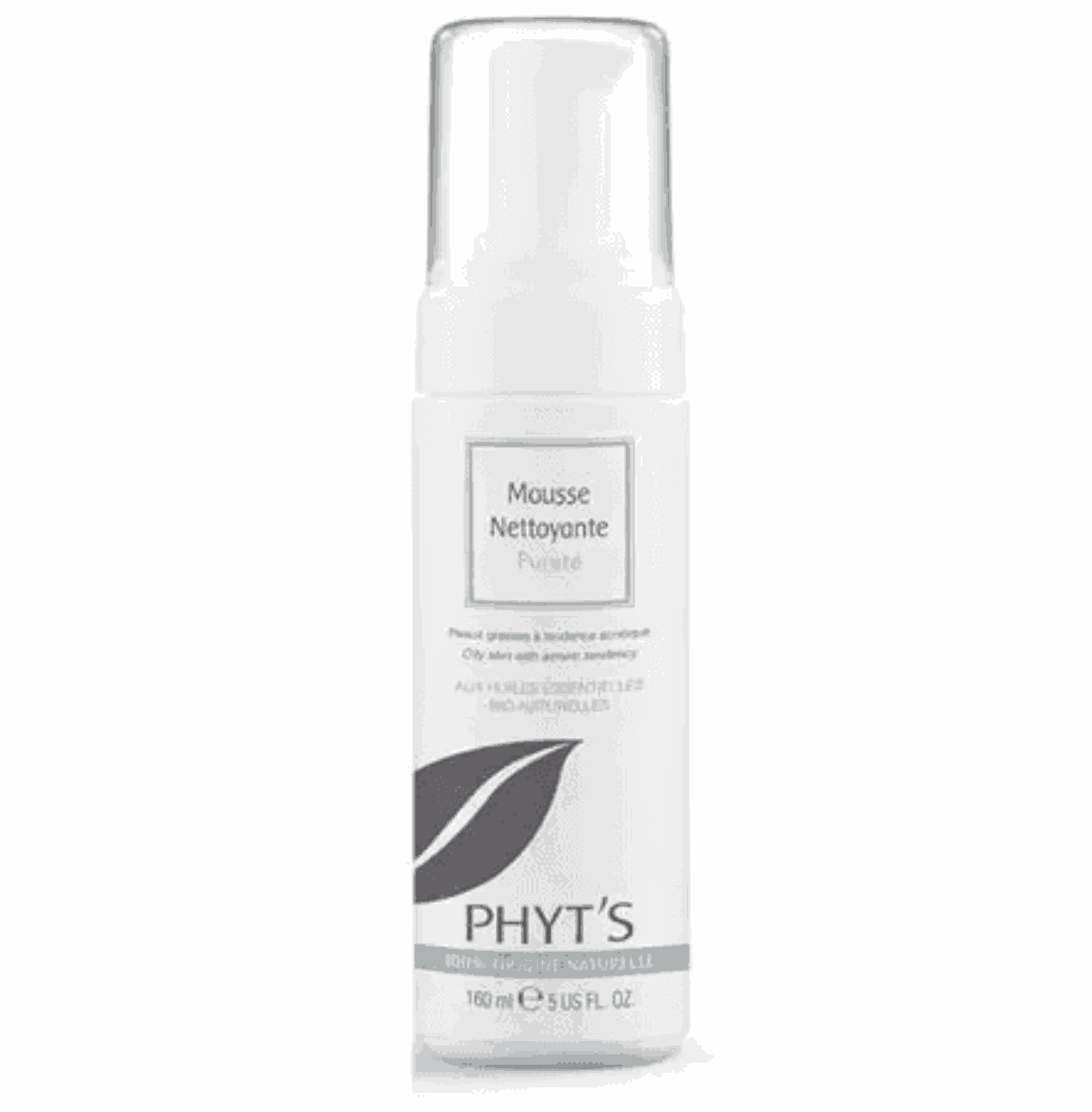 PHYT'S AROMACLEAR MOUSSE NETTOYANTE PURETE BIO 160ML PHYT'S AROMACLEAR MOUSSE NETTOYANTE PURETE BIO 160ML