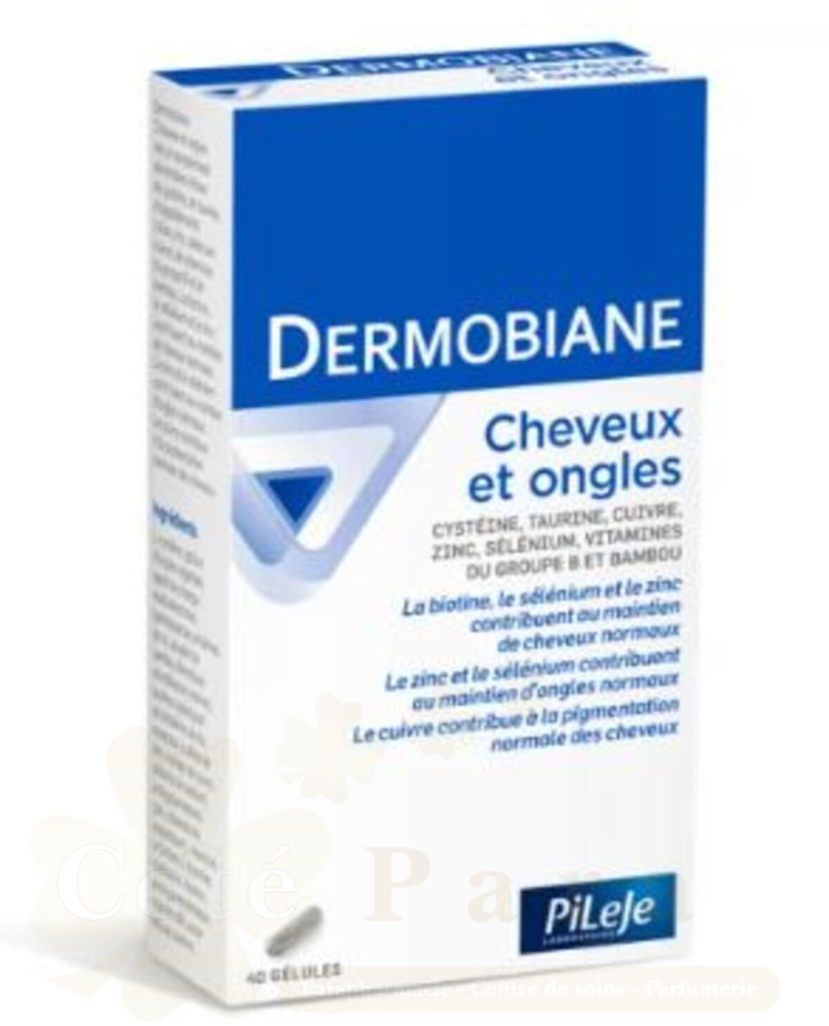 PILEJE DERMOBIANE CHEVEUX ET ONGLES 40 GELULES PILEJE DERMOBIANE CHEVEUX ET ONGLES 40 GELULES