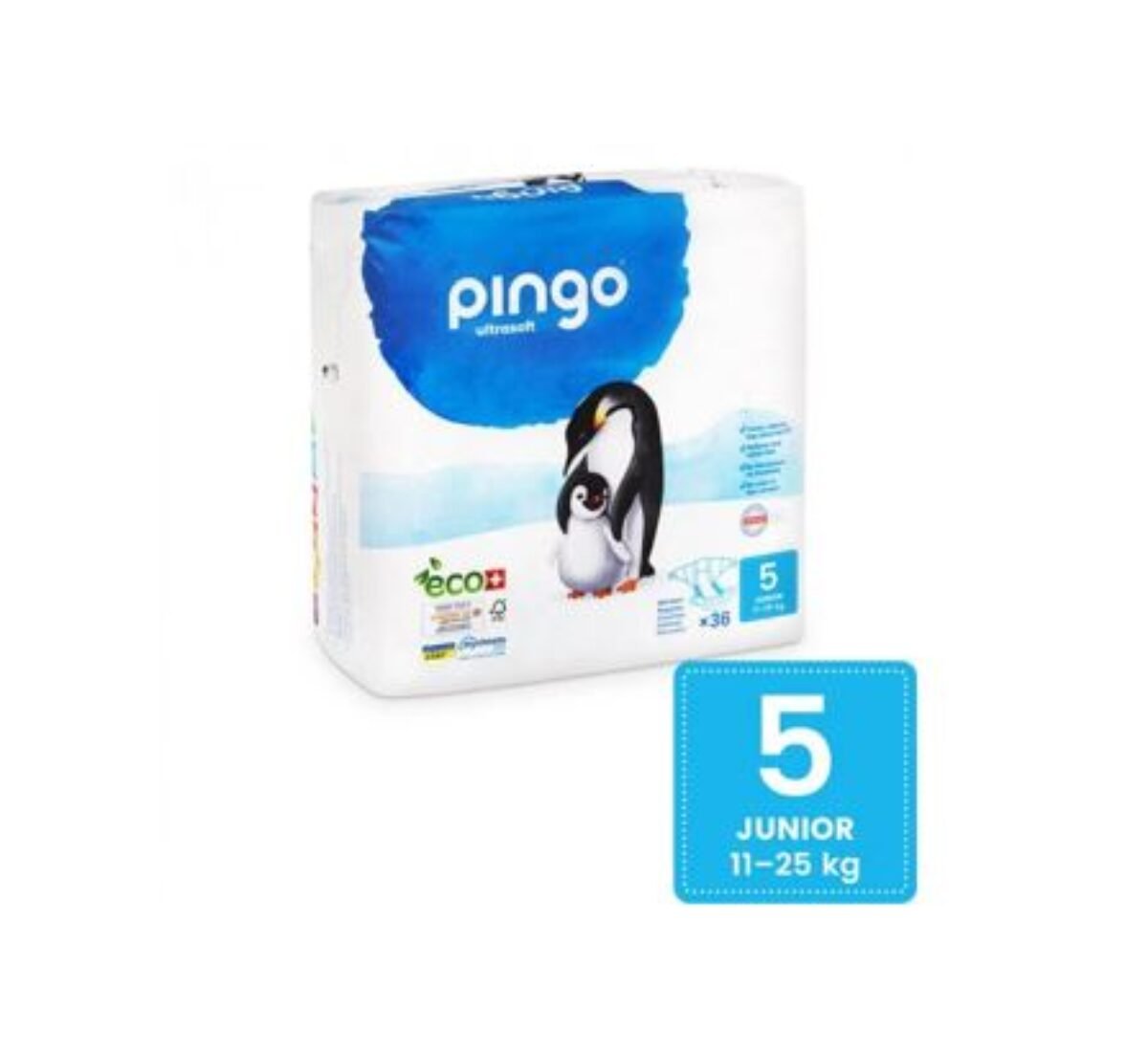 PINGO JUNIOR JUMBO TAILLE 5 (11-25KG) PINGO JUNIOR JUMBO TAILLE 5 (11-25KG)