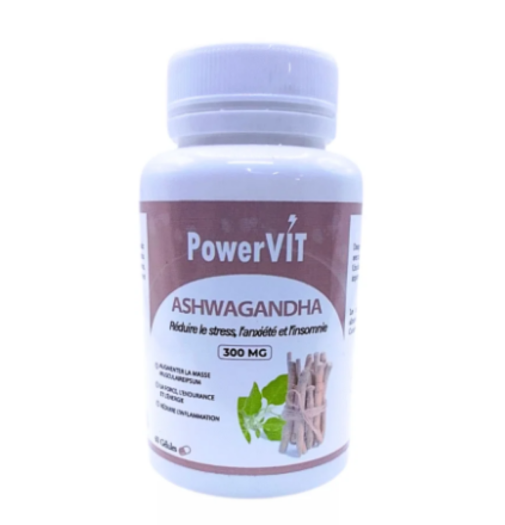 POWERVIT ASHWAGANDHA 300MG 60 GELULES