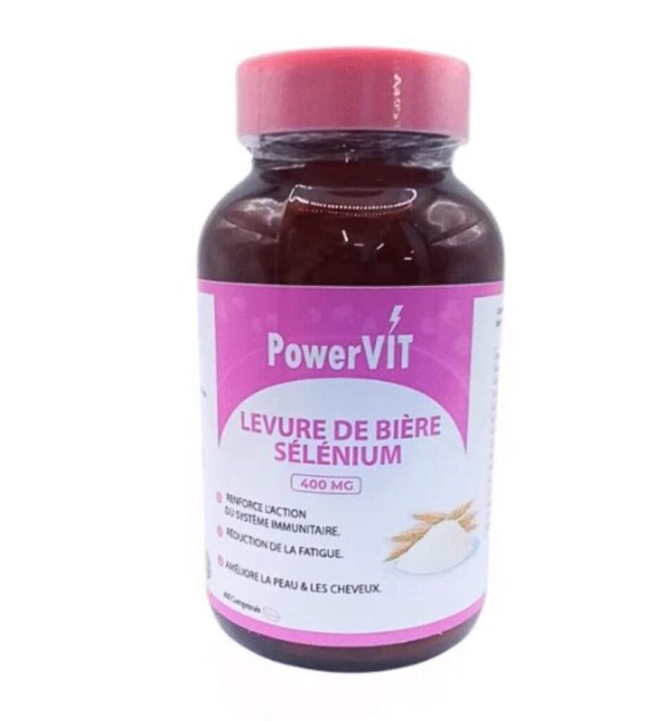 POWERVIT LEVURE DE BIERE SELENIUM 400MG 400 COMPRIMES