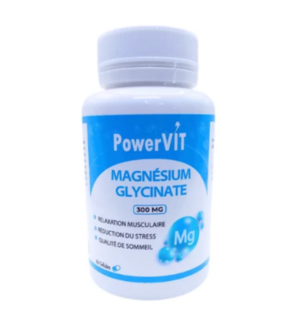 POWERVIT MAGNESIUM GLYCINATE 300MG 60 GELULES