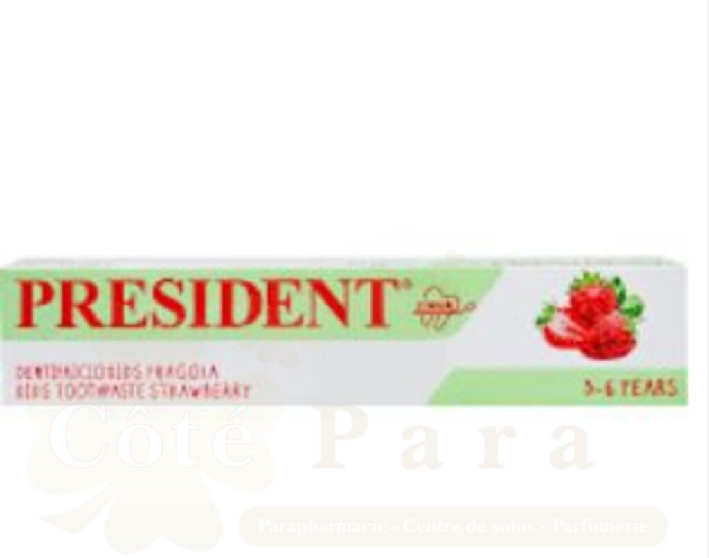 PRESIDENT DENTIFRICE KIDS 3-6 FRAISE 50ML