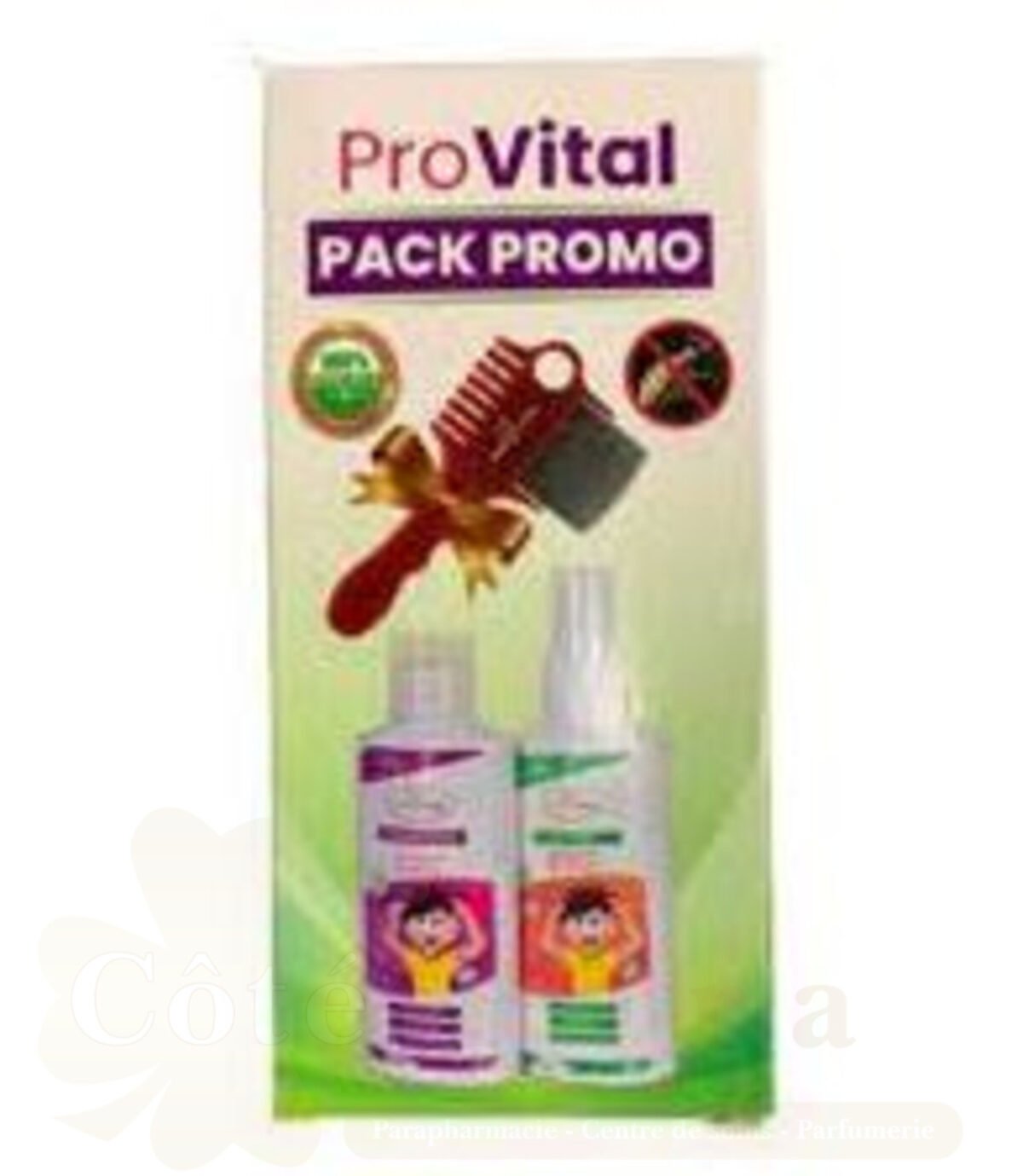PRO VITAL PACK ANTI POUX + PEIGNE AUTHENTIQUE PRO VITAL PACK ANTI POUX + PEIGNE AUTHENTIQUE