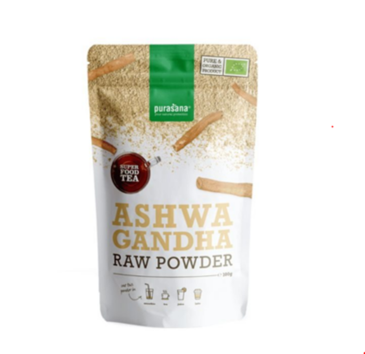PURASANA POUDRE D'ASHWAGANDHA 100G PURASANA POUDRE D'ASHWAGANDHA 100G
