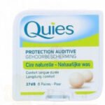 QUIES PROTECTION AUDITIVE CIRE NATURELLE 8 PAIRES