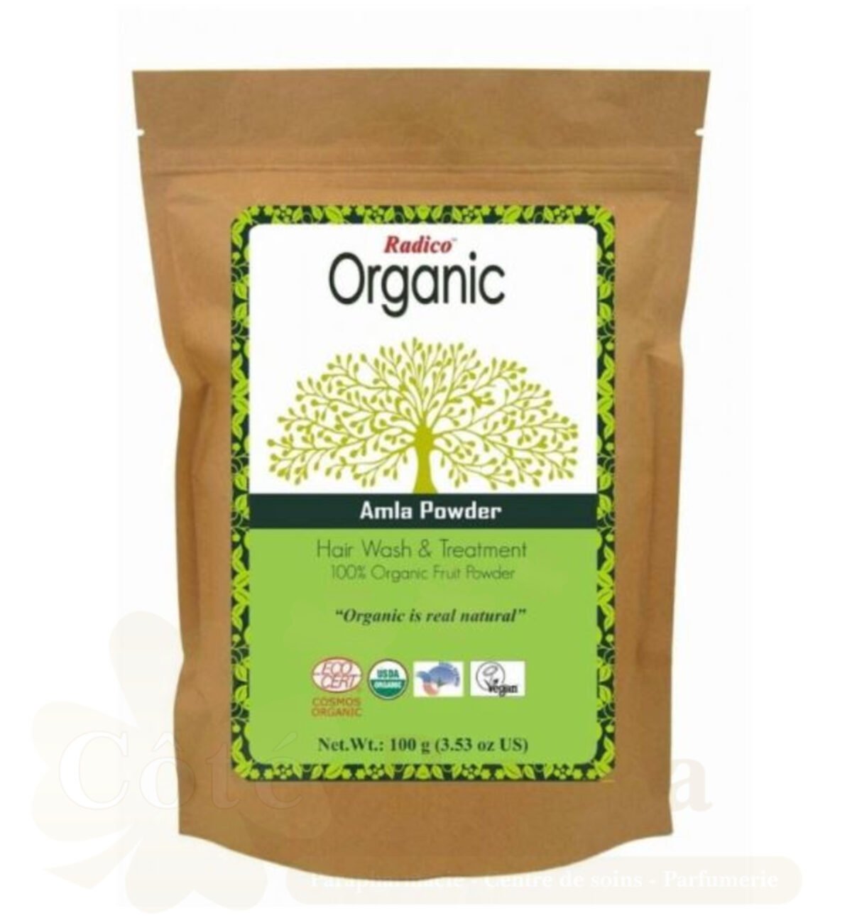 RADICO ORGANIC HAIR AMLA POWDER 100G RADICO ORGANIC HAIR AMLA POWDER 100G