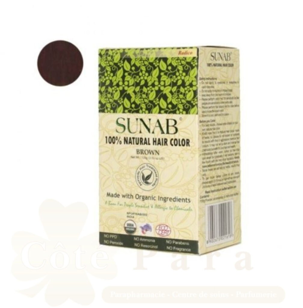 RADICO SUNAB ORGANIC HAIR COLOUR BROWN