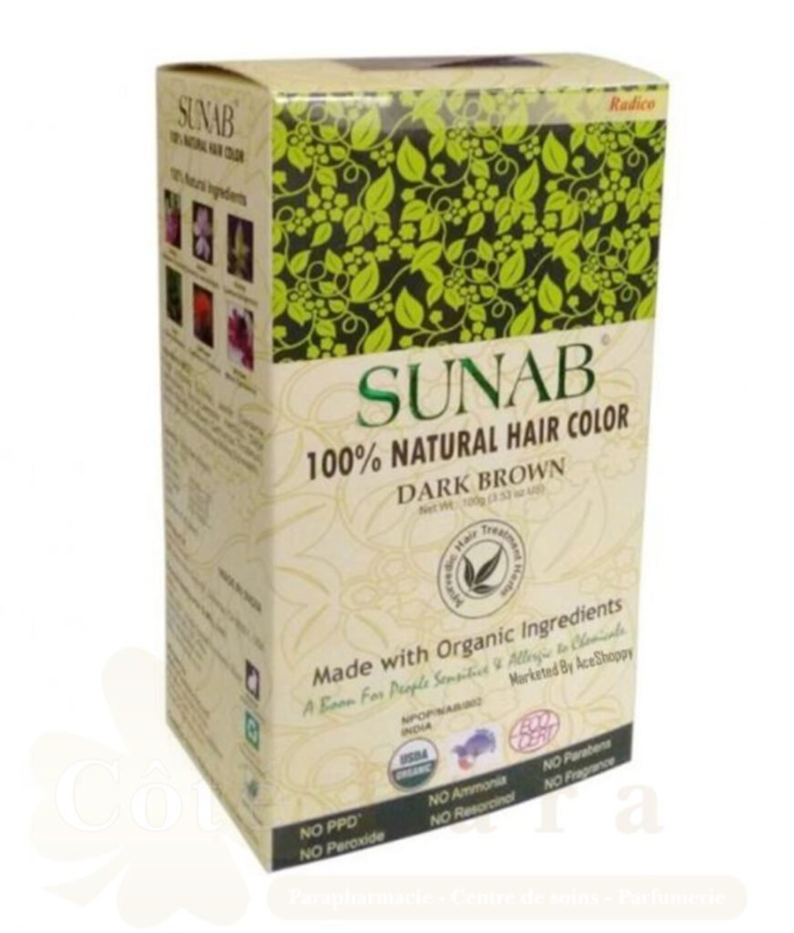 RADICO SUNAB ORGANIC HAIR COLOUR DARK BROWN