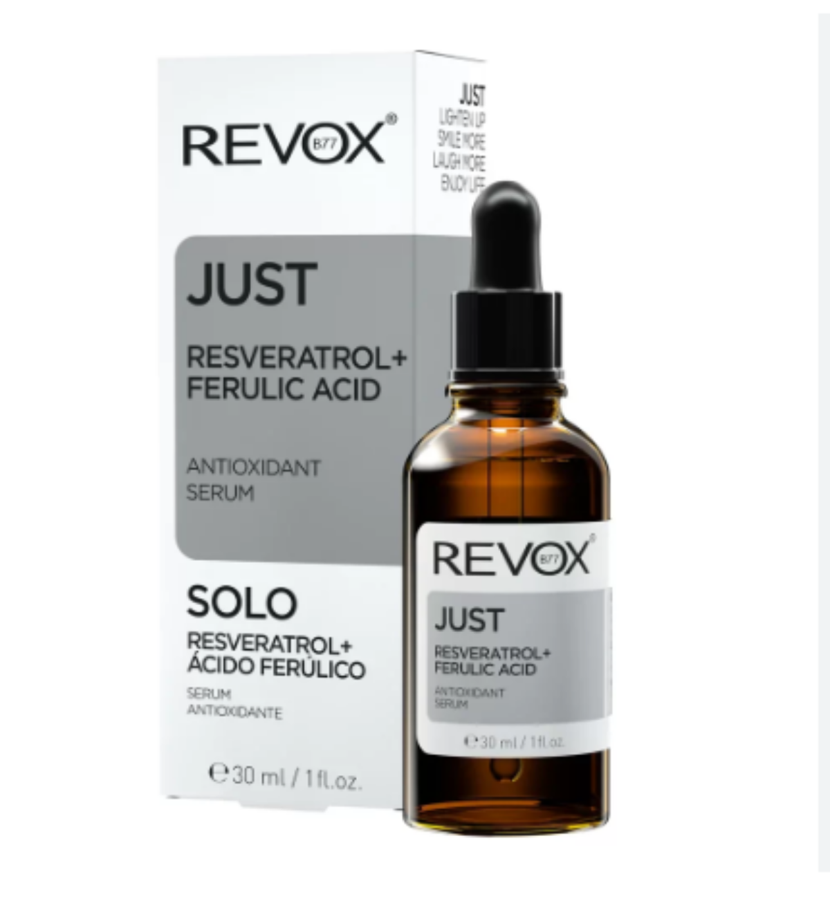 REVOX B77 JUST RESVERATROL + FERULIC ACID ANTIOXIDANT SERUM 30ml REVOX B77 JUST RESVERATROL + FERULIC ACID ANTIOXIDANT SERUM 30ml