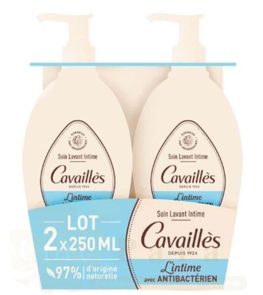 ROGE CAVAILLES SOIN TOILETTE INTIME AVEC ANTI BACTERIEN 250ml LOT DE 2