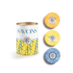 ROGER & GALLET BOITE METAL 3 SAVONS BOIS D'ORANGE/CEDRAT/BOIS DE SENTAL 300G