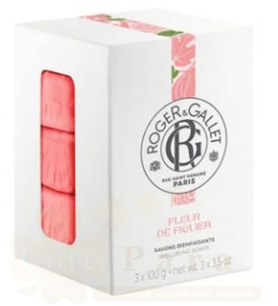 ROGER & GALLET FLEUR DE FIGUIER SAVON BOITE 3*100G