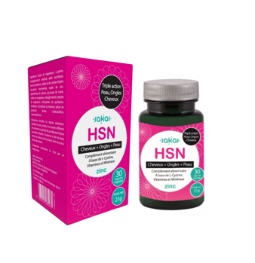 SAKAL HSN CHEVEUX + ONGLES + PEAU 30 GELULES