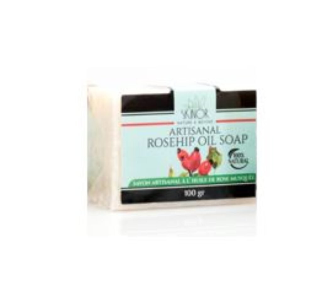 SKINOR SAVON ARTISANALE A L'HUILE DE ROSE MUSQUEE 100GR