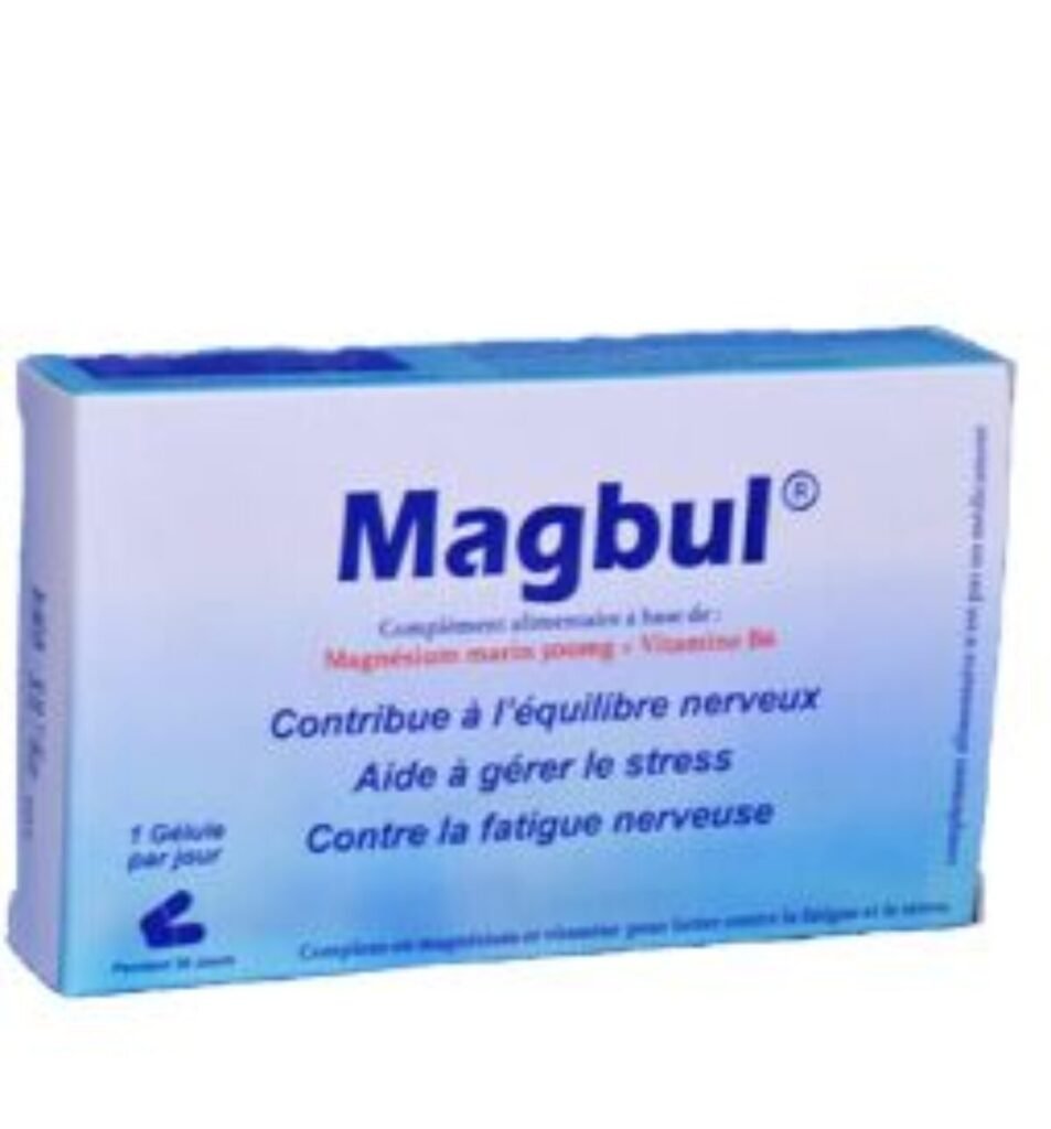 SMAG MAGNESIUM MARIN 300MG + VITAMINE B6 30 GELULES