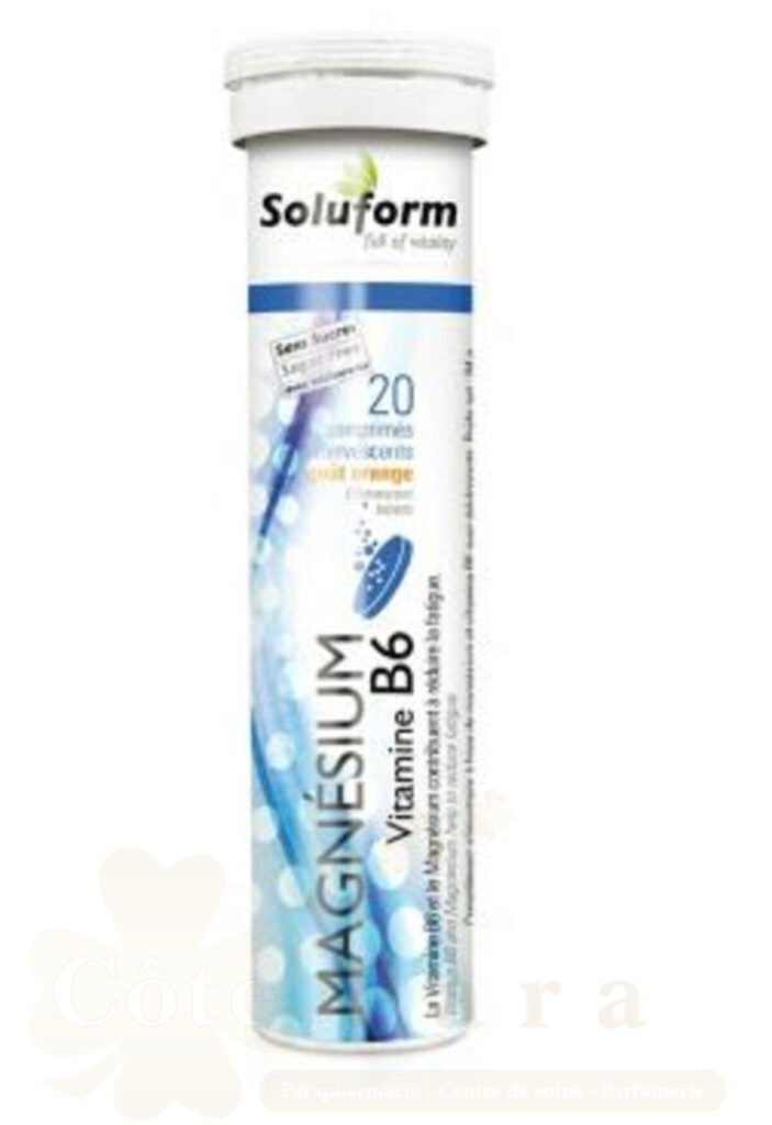 SOLUFORM MAGNESIUM VITAMINE B6 20 COMPRIMES