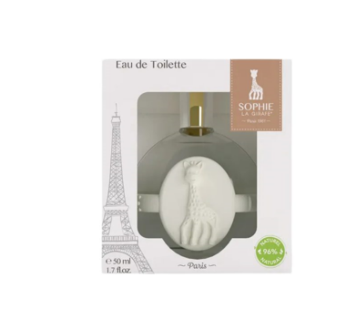 SOPHIE LA GIRAFE EAU DE TOILETTE PARFUMEE 50ML + ANNEAU DE DENTITION 0M+ SOPHIE LA GIRAFE EAU DE TOILETTE PARFUMEE 50ML + ANNEAU DE DENTITION 0M+