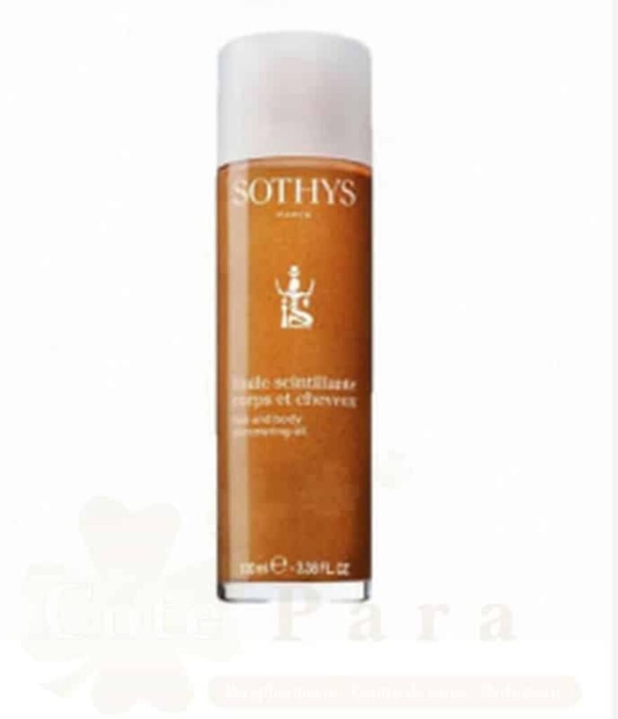 SOTHYS HUILE SCINTILLANTE CORPS PEAU SECHE ET CHEVEUX 100ML