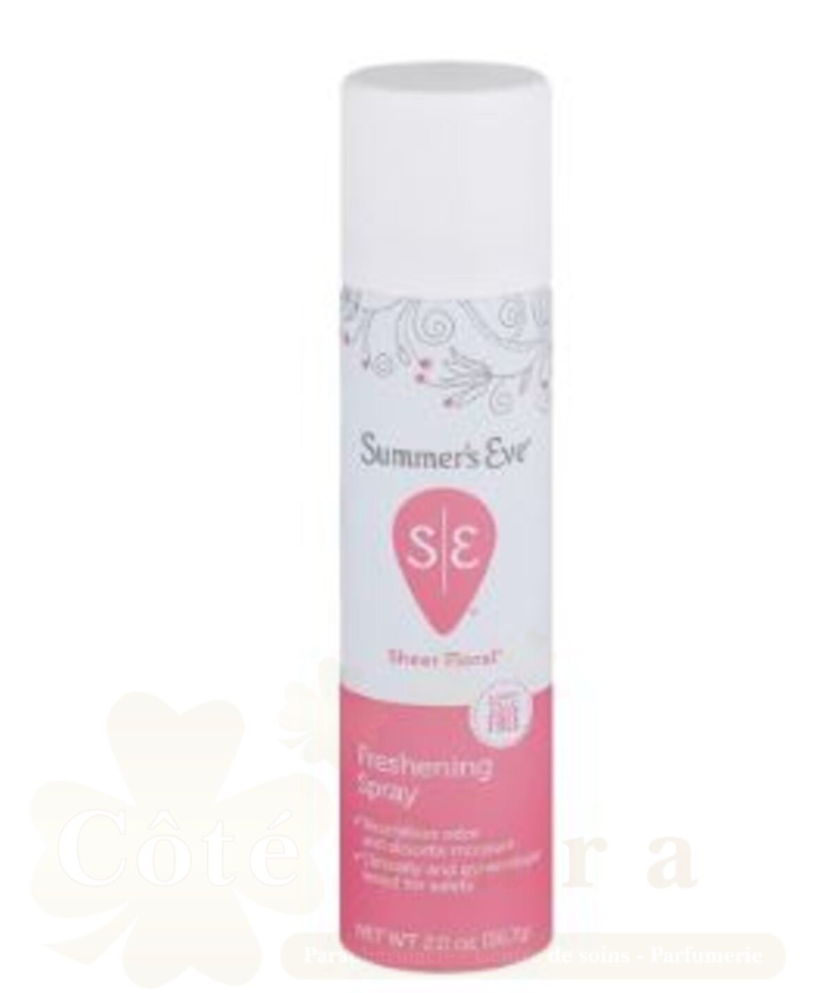 SUMMER'S EVE SHEER FLORAL FRESHENING SPRAY 56.7G SUMMER'S EVE SHEER FLORAL FRESHENING SPRAY 56.7G