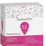 SUMMER'S EVE SIMPLY SENSITIVE CLEANSING CLOTHS 16U