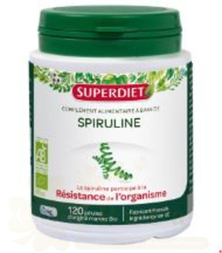 SUPER DIET SPIRULINE BIO 120 GELULES