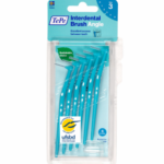 TEPE BROSSETTES INTERDENTAIRES ANGLE BLEU 0.6MM TAILLE 3 * 6PCS 18238/2