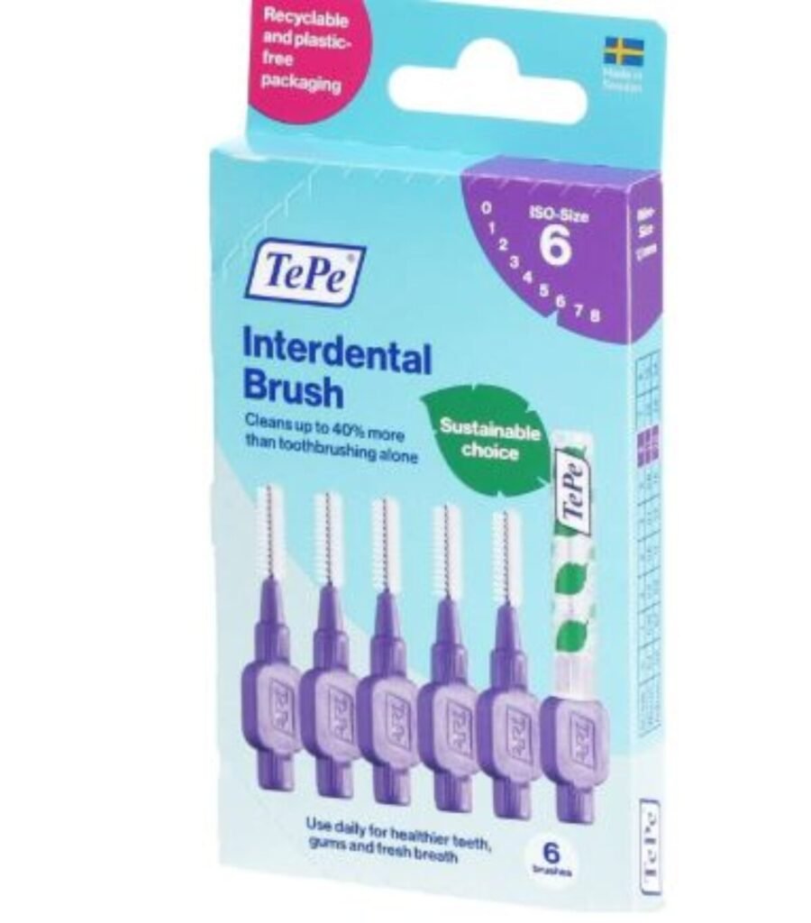 TEPE BROSSETTES INTERDENTAIRES ANGLE ROSE 0.4MM TAILLE 0 * 6PCS 18232/2