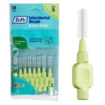 TEPE BROSSETTES INTERDENTAIRES ANGLE VERT 0.8MM TAILLE 5* 6PCS 18242/2