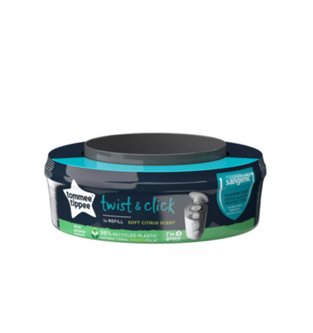TOMMEE TIPPEE RECHARGE POUR POUBELLE TWIST&CLICK 85100602 TOMMEE TIPPEE RECHARGE POUR POUBELLE TWIST&CLICK 85100602