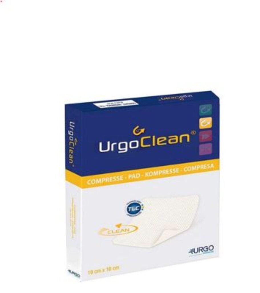 URGO CLEAN COMPRESSE 10*10 BOITE DE 10