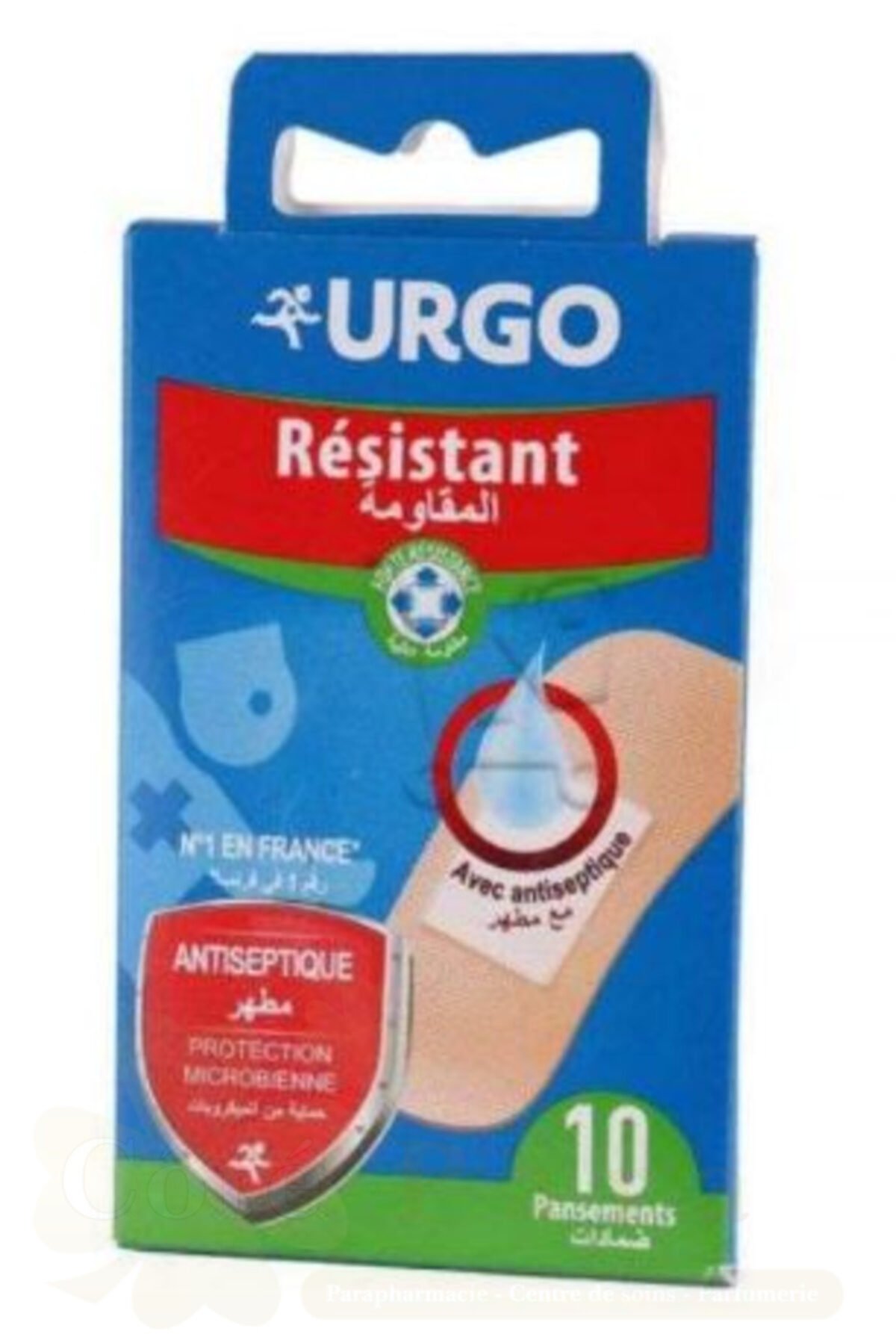 URGO RESISTANT 10 PANSEMENTS NEW URGO RESISTANT 10 PANSEMENTS NEW