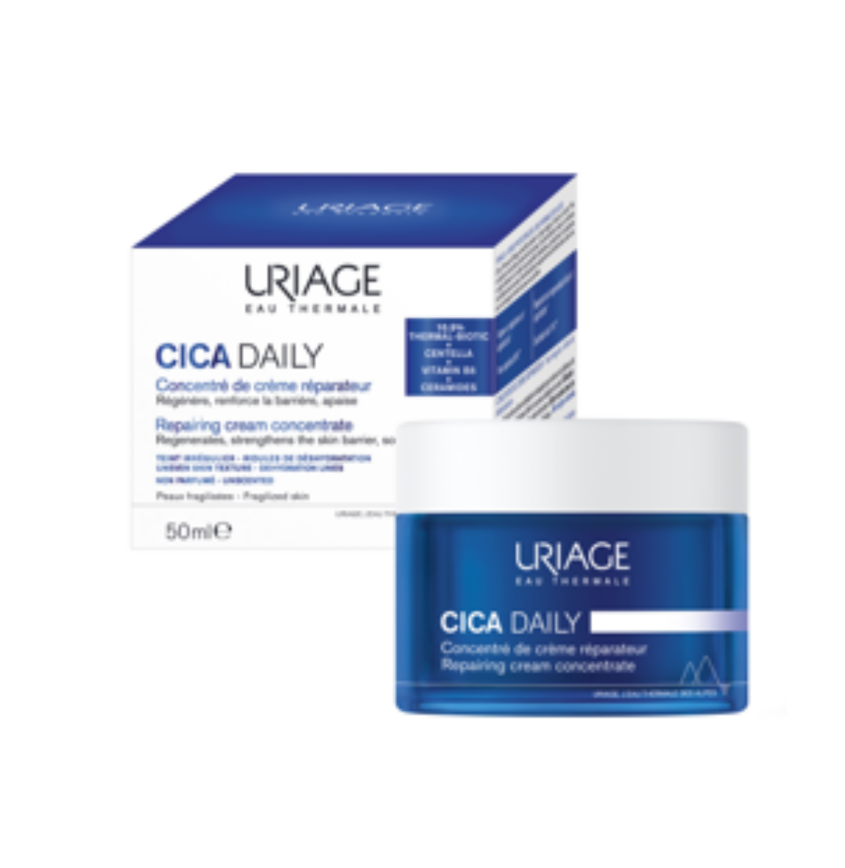 URIAGE CICA DAILY CONCENTRE DE CREME REPARATEUR 50ML URIAGE CICA DAILY CONCENTRE DE CREME REPARATEUR 50ML