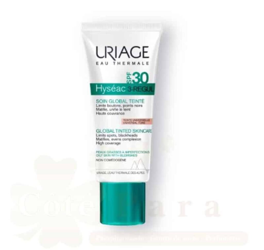 URIAGE HYSEAC 3REGUL GLOBAL TEINTE SPF30 40ML NEW