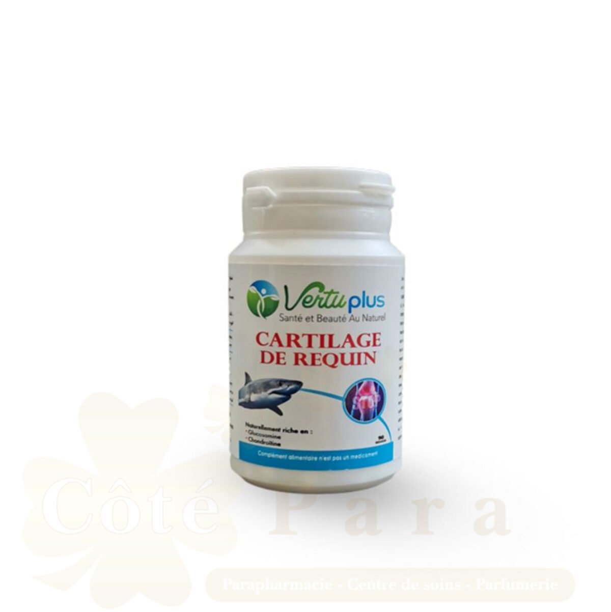 VERTUPLUS CARTILAGE DE REQUIN 90 GELULES VERTUPLUS CARTILAGE DE REQUIN 90 GELULES