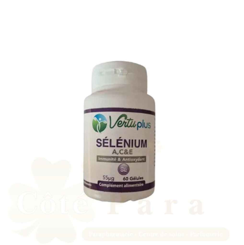 VERTUPLUS SELENIUM A.C.E 60 GELULES