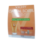 VICHY CAPITAL SOLEIL CREME TOUCHER SEC INVISIBLE 50ML + 2 MINI LIFTACTIV RETINOL SERUM OFFERTS (TROUSSE)