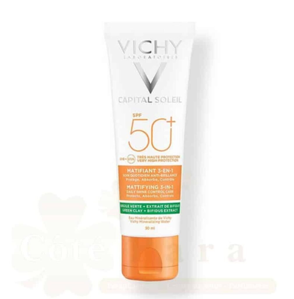 VICHY CAPITAL SOLEIL MATIFIANT 3 EN 1 SPF 50+ 50 ML